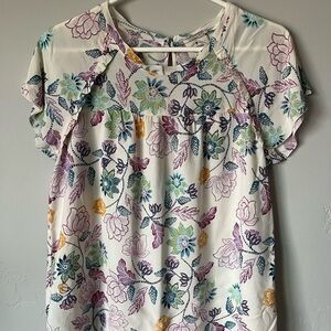 Floral Print Blouse